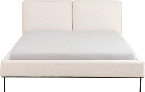 Bett beige - 160 x 200 cm - KARE East Side