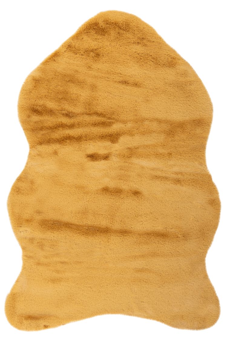 Lalee Teppich Cosy gold, gelb 60 x 90 cm