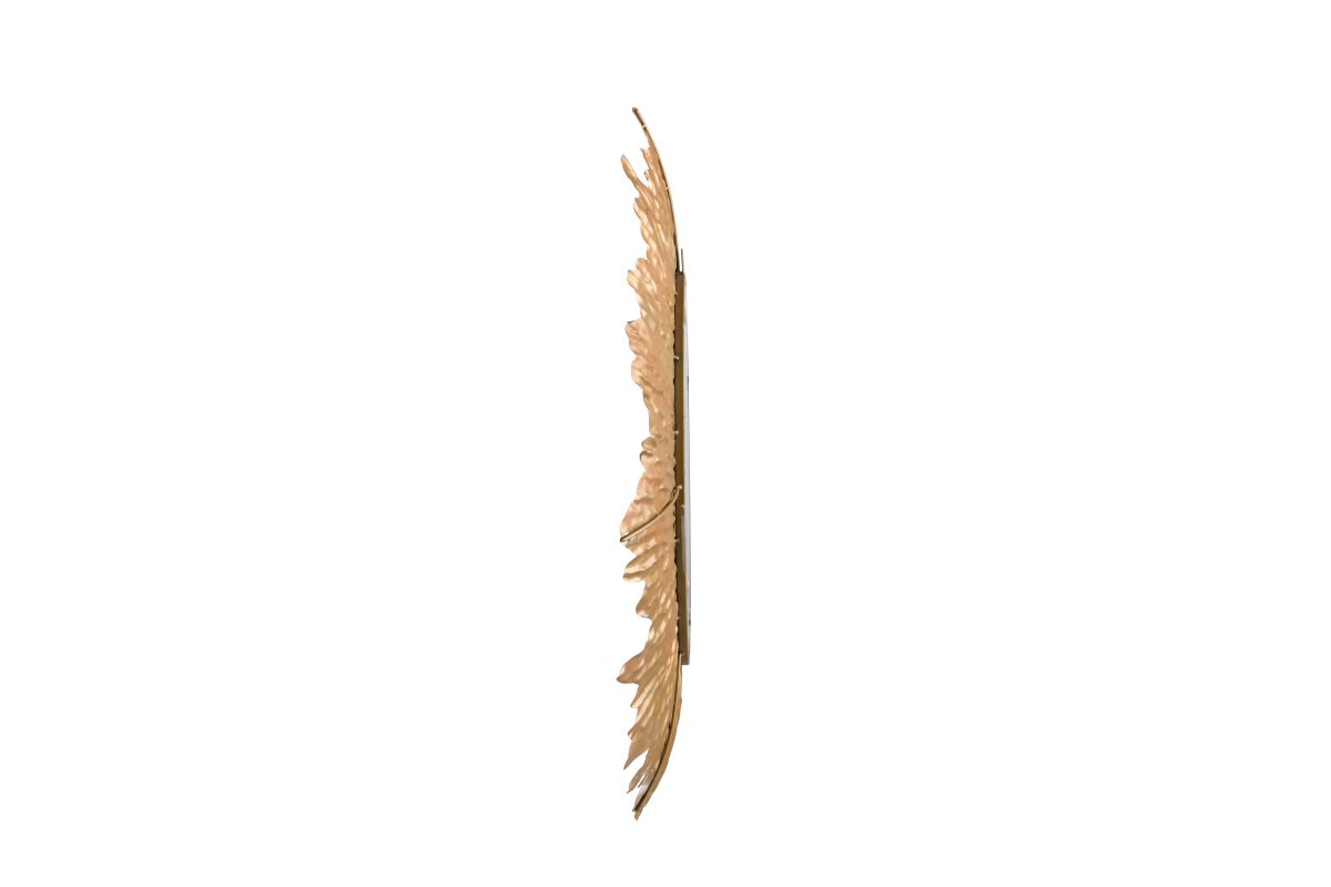 Dekospiegel - Goldfarbig, 80 x 80 - Runa
