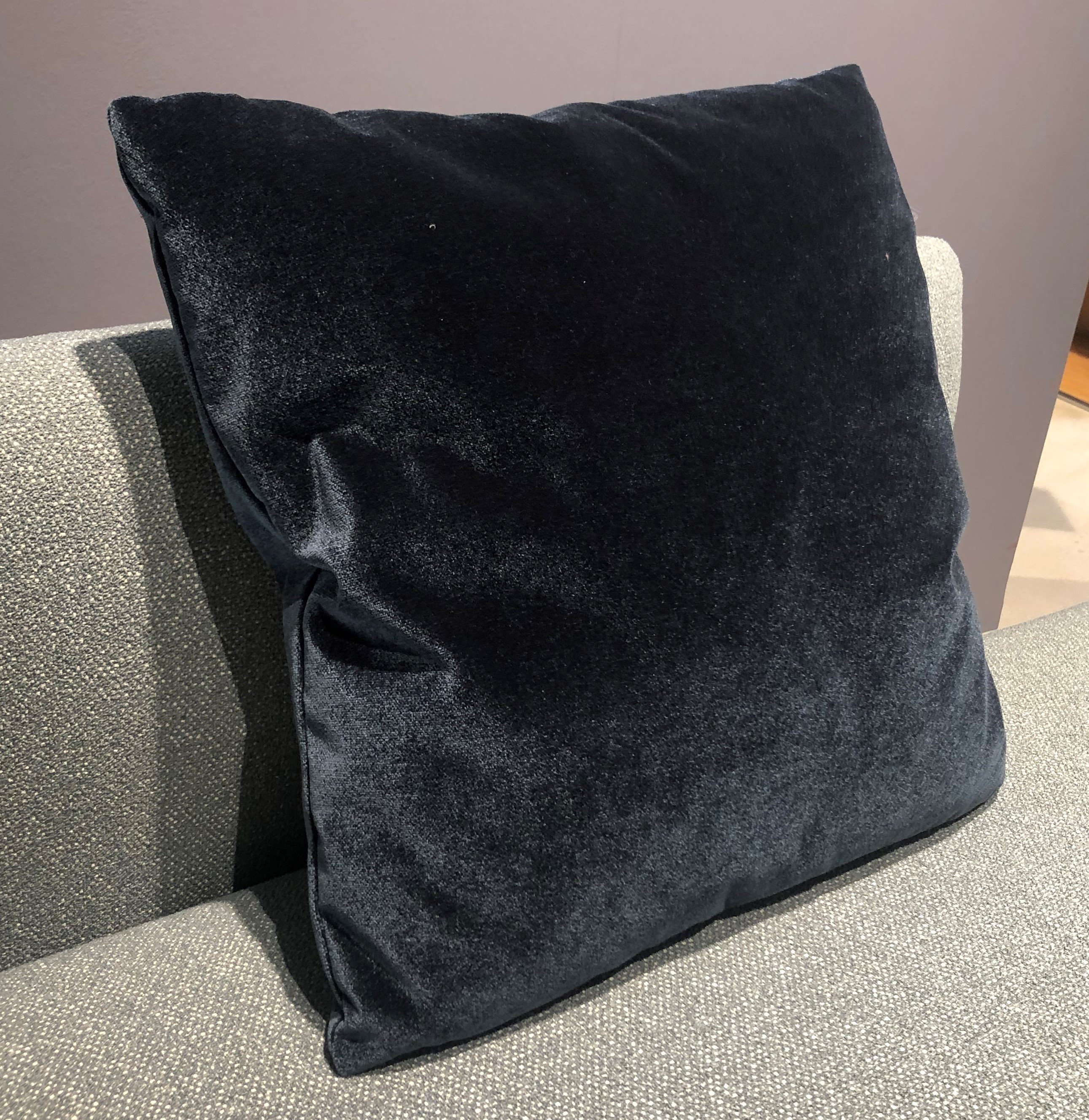 brühl Spitzkissen Roro Blau/Schwarz 45x45 cm