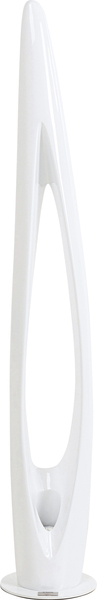 Stehleuchte weiß - 132 cm - KARE Flow Flame Weiß