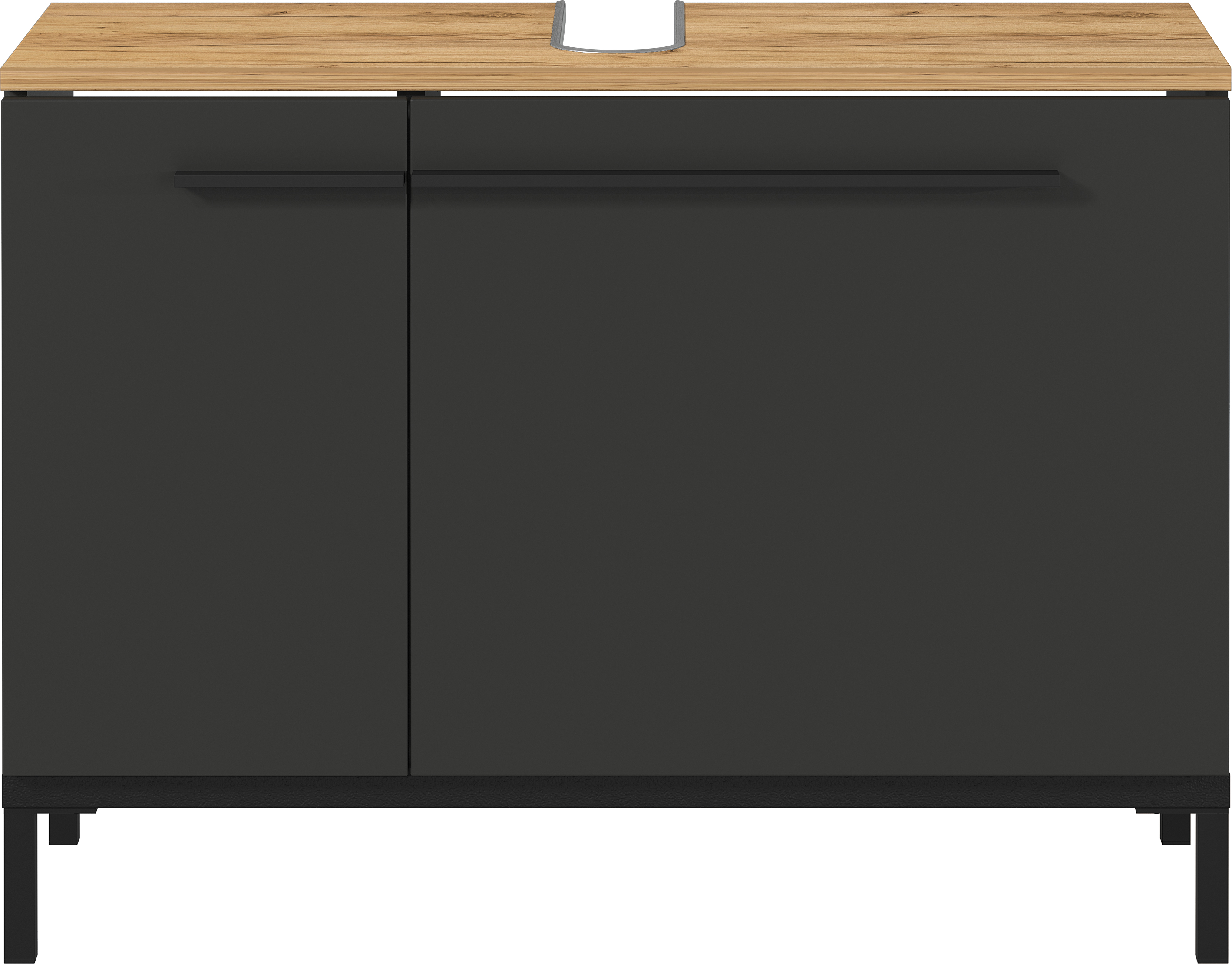 Waschbeckenunterschrank BARCELONA mit 2 Türen B/H/T ca. 80 x 59 x 34 cm