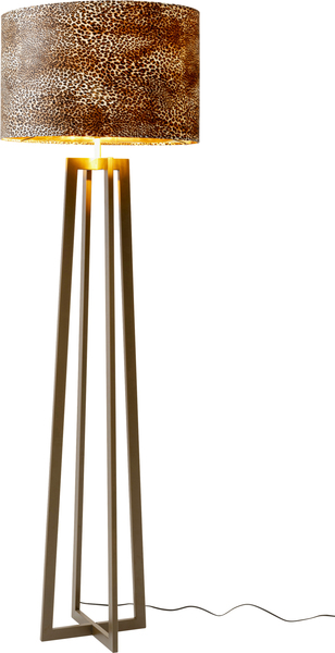 Stehleuchte braun - 160 cm - KARE Wildlife