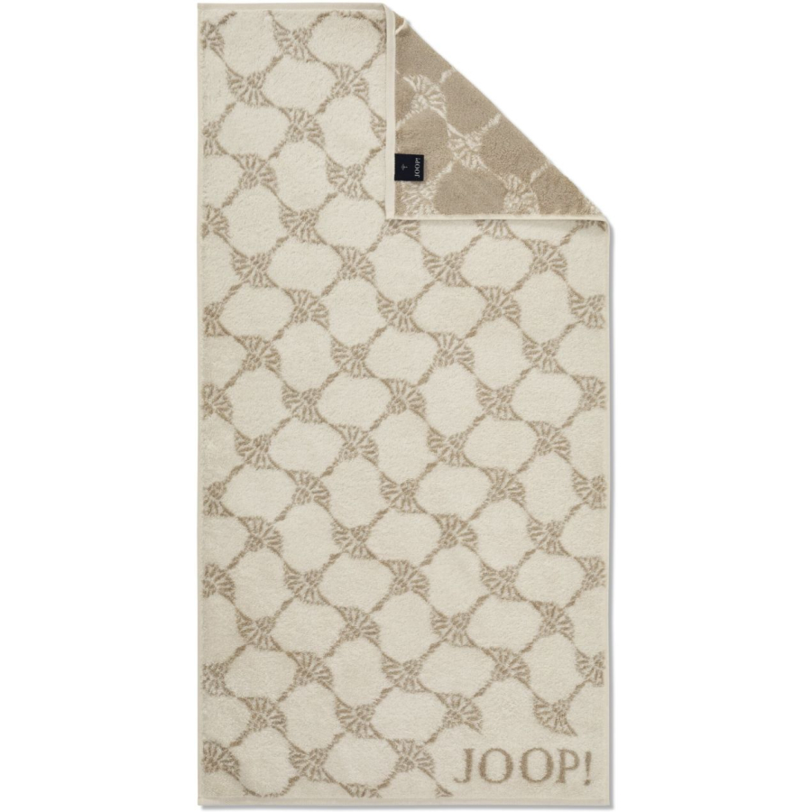  Joop J! Classic Handtuch creme - Größe 50 × 100 cm – klassische Handtuchgröße für Bad und Gäste