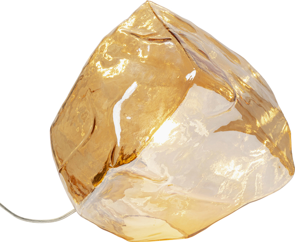 KARE Tischleuchte Beige - Aura Amber
