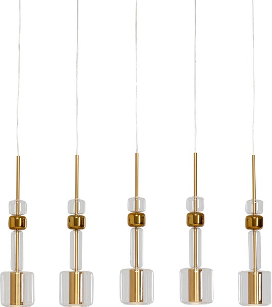 Hängeleuchte gold - 103 cm - KARE Candy Bar Gold