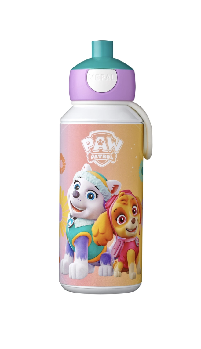 Mepal Trinkflasche Pop-up Campus 400ml Paw Patrol Girls