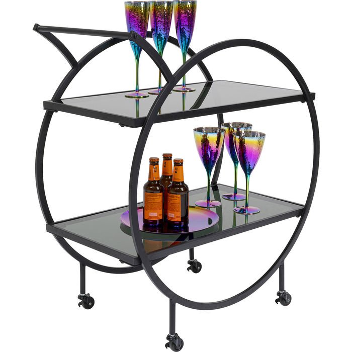 Servierwagen schwarz - KARE Loft Schwarz