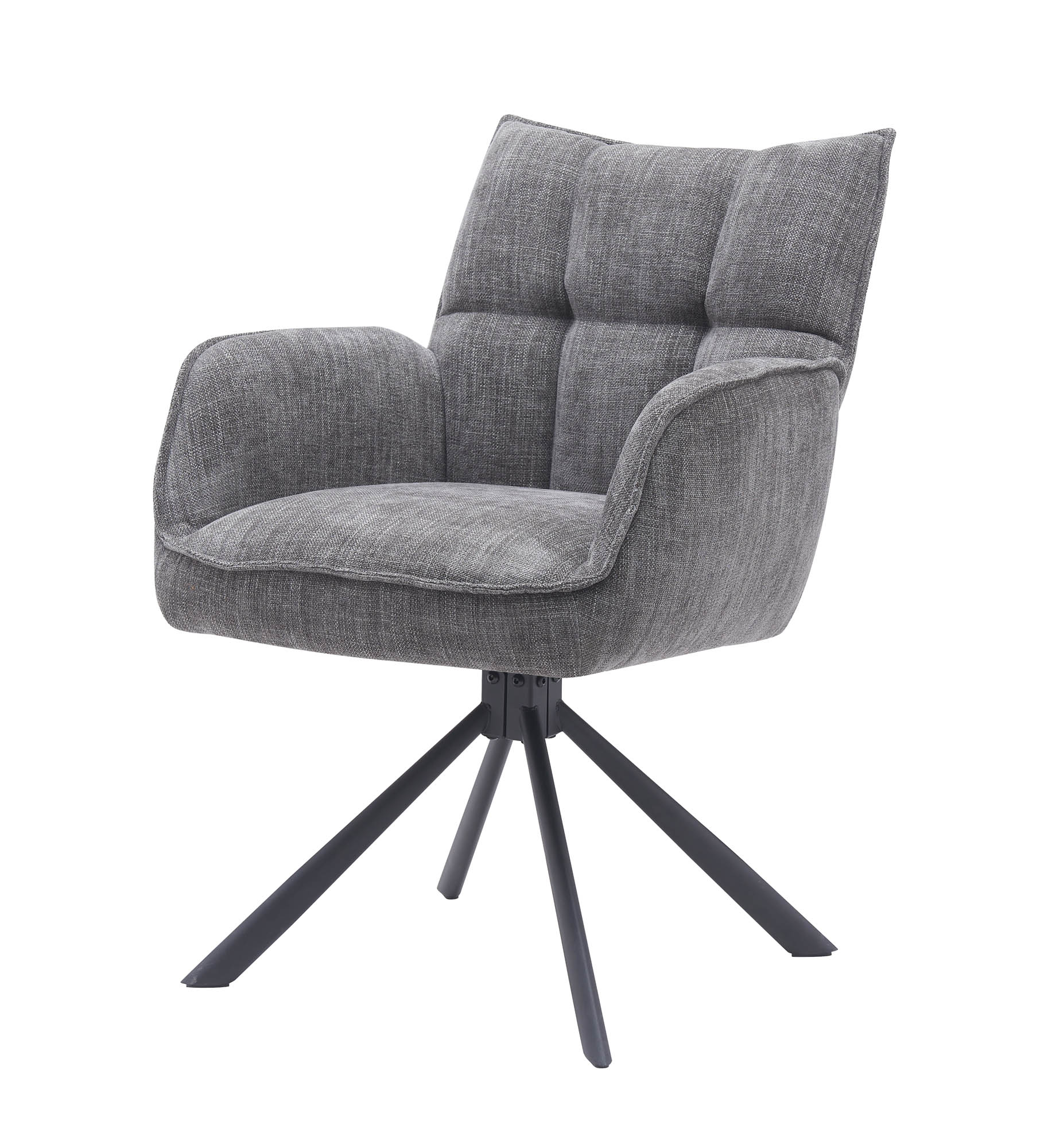 Unique Furniture 4 Fuß Stuhl mit Armlehne MATHIAN - AUSSTELLUNGSSTÜCK