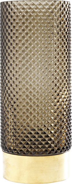 Vase braun - 25 cm - KARE Barfly Dark Green