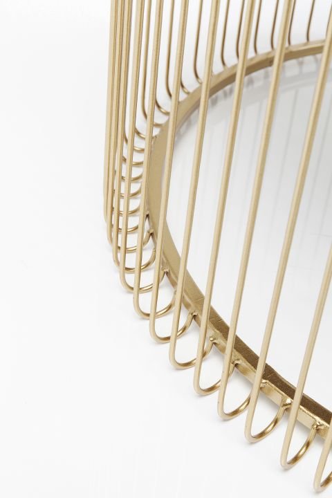 Couchtisch 2er Set gold - KARE Wire Brass (2/Set)