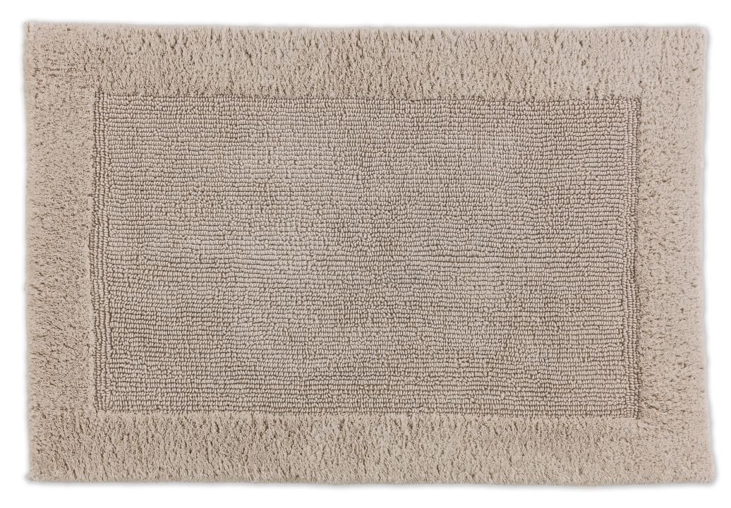 Schöner Wohnen Kollektion Badteppich Bordüre Beige , 67 x 110 cm, 1940070192006/18886