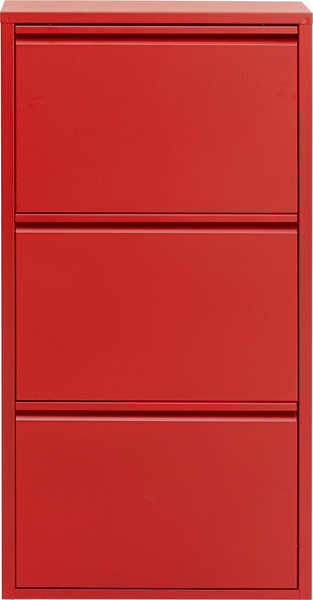 Schuhkipper rot - KARE Caruso 3-er Rot (MO)
