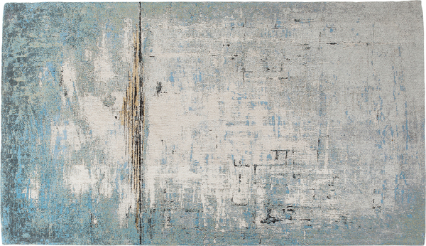 Teppich blau - 170 x 240 cm - KARE Abstract Hellblau
