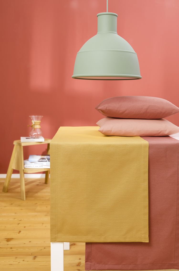 Magma Tischläufer Fino peach 40 x 150 cm