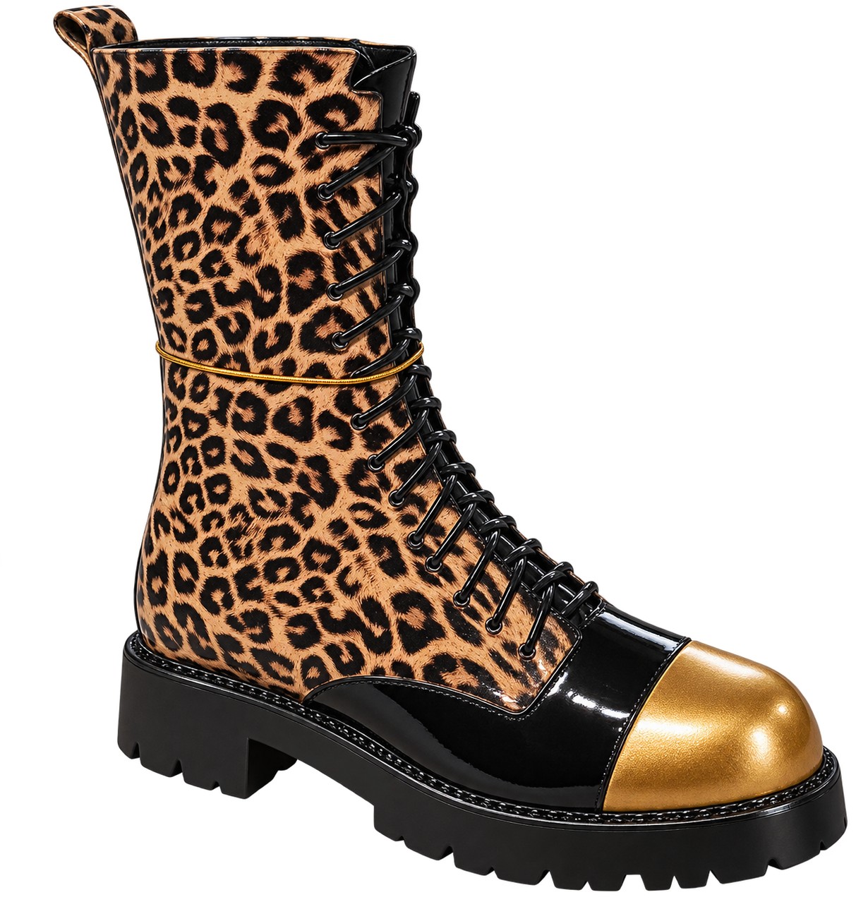 Spardose Stiefel Leopard