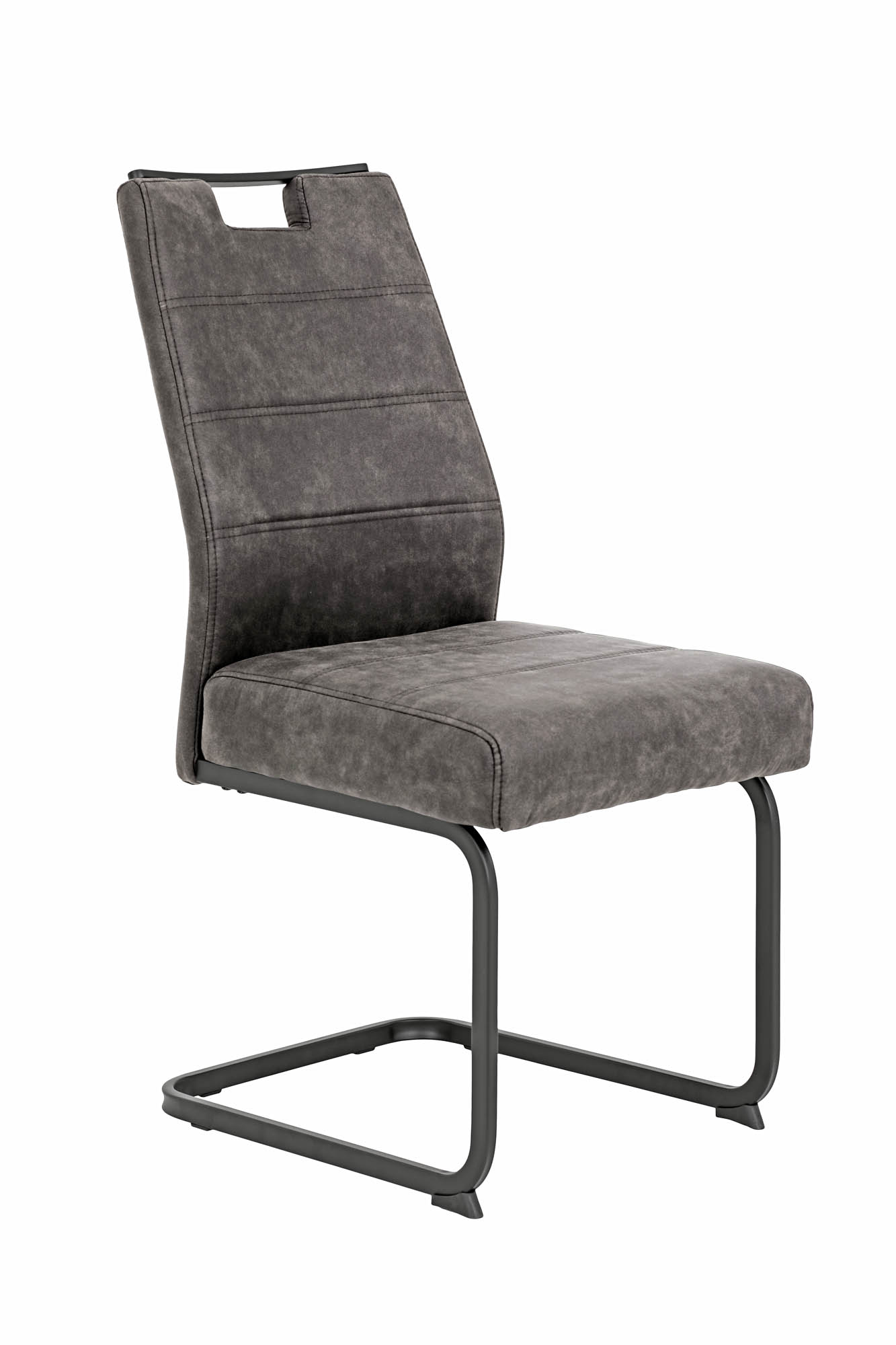 Hela Schwingstuhl Kerstin S Stoff vintage schlamm