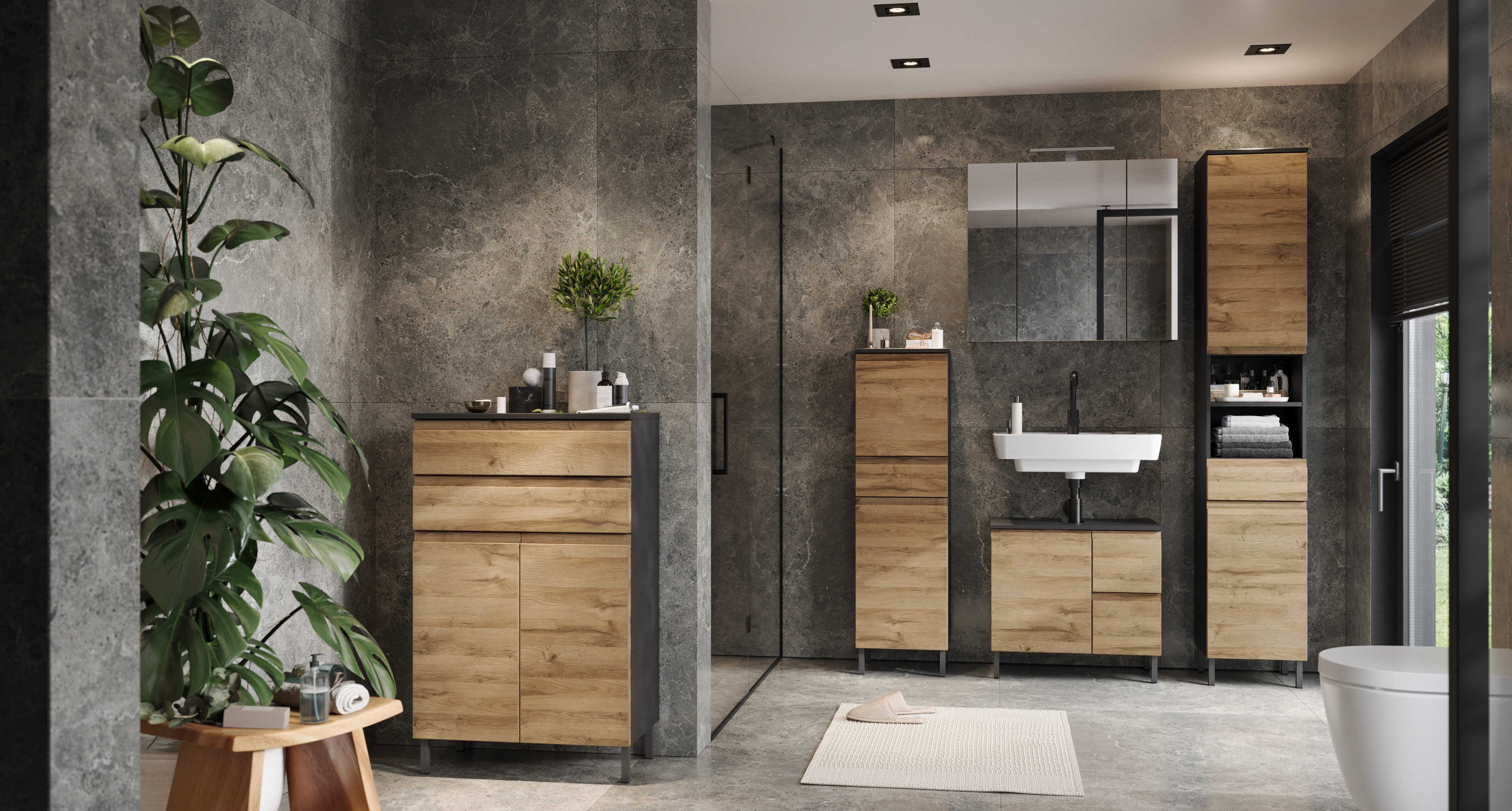 Waschbeckenunterschrank BILBAO