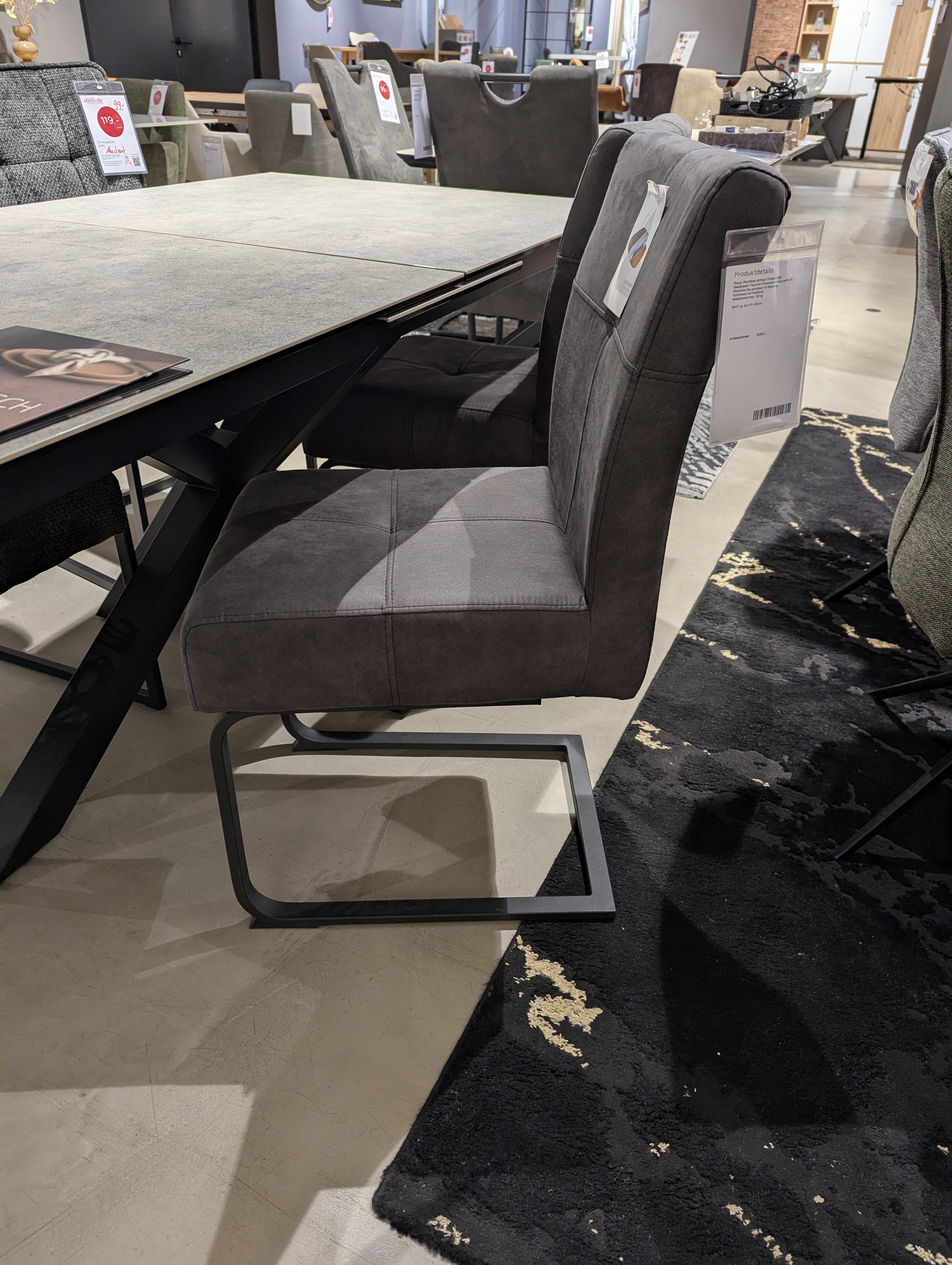 Hela Schwingstuhl LAILA - AUSSTELLUNGSSTÜCK