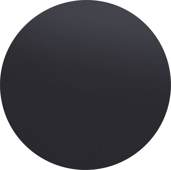 Tischplatte schwarz - Ø80 cm - KARE Schickeria Schwarz