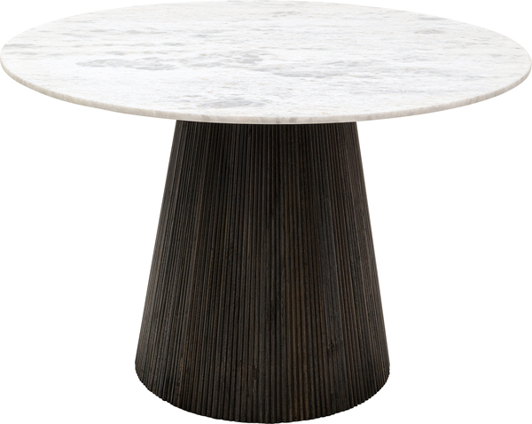 Tisch schwarz - Ø115 cm - KARE Glenn