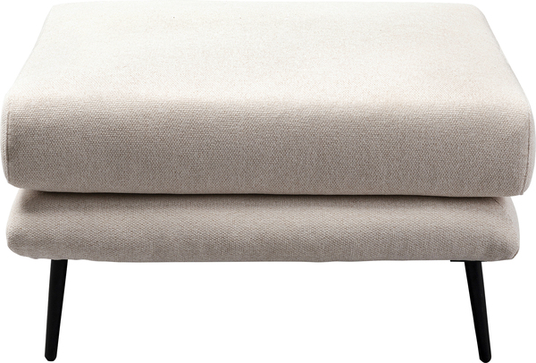 Hocker beige - 80 x 68 cm - KARE Amalfi Creme