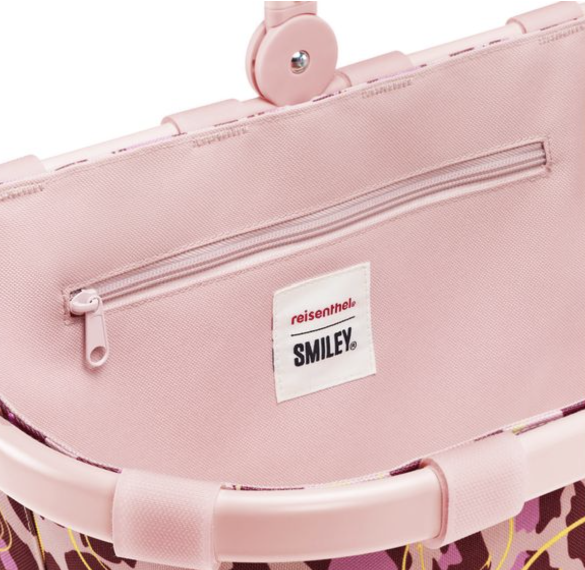 reisenthel Carrybag classic 48x29x28 cm - smiley leo blush