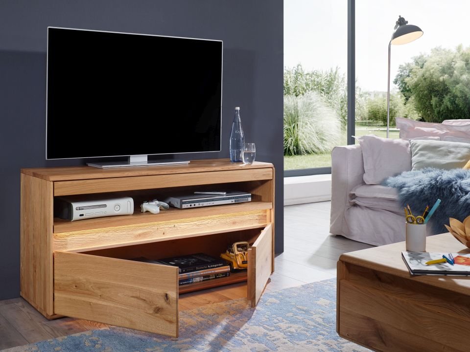 TV-Element Emma Wildeiche geölt 123 x 64 cm