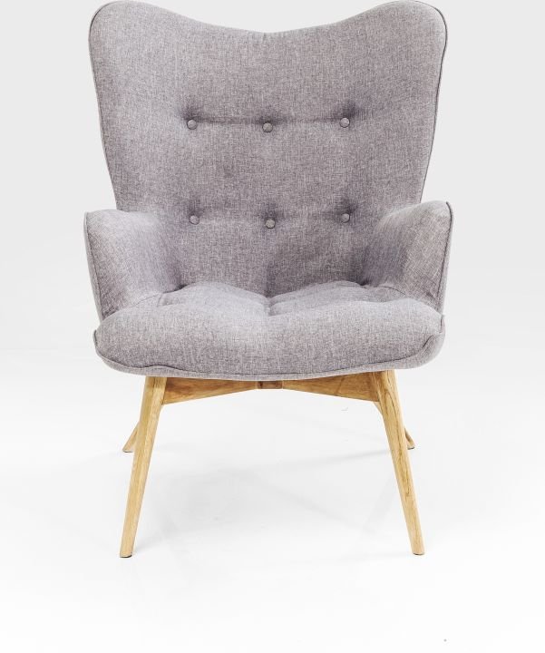 KARE Sessel Vicky Grau Grau 92,00cm