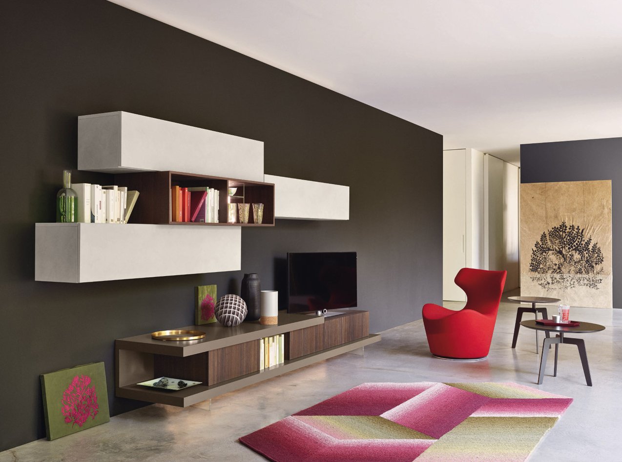 San Giacomo Wohnwand L5C30 Lampo