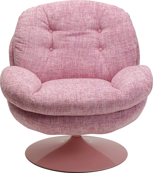 Drehsessel pink - KARE Cosy Pink