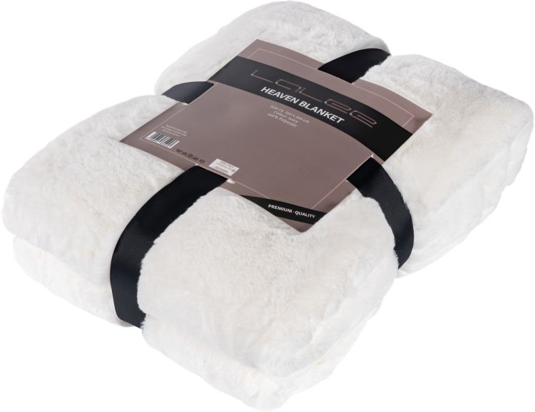 Lalee Kuscheldecke Heaven ivory 150 x 200 cm