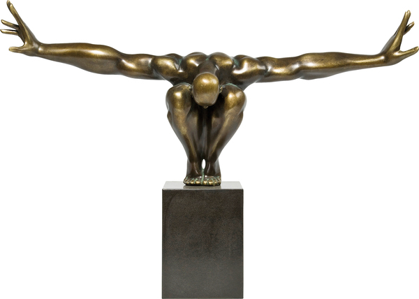Deko Objekt gold - 75 cm - KARE Athlet Bronze