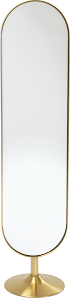 Standspiegel gold - 40 x 170 cm - KARE Curve MO