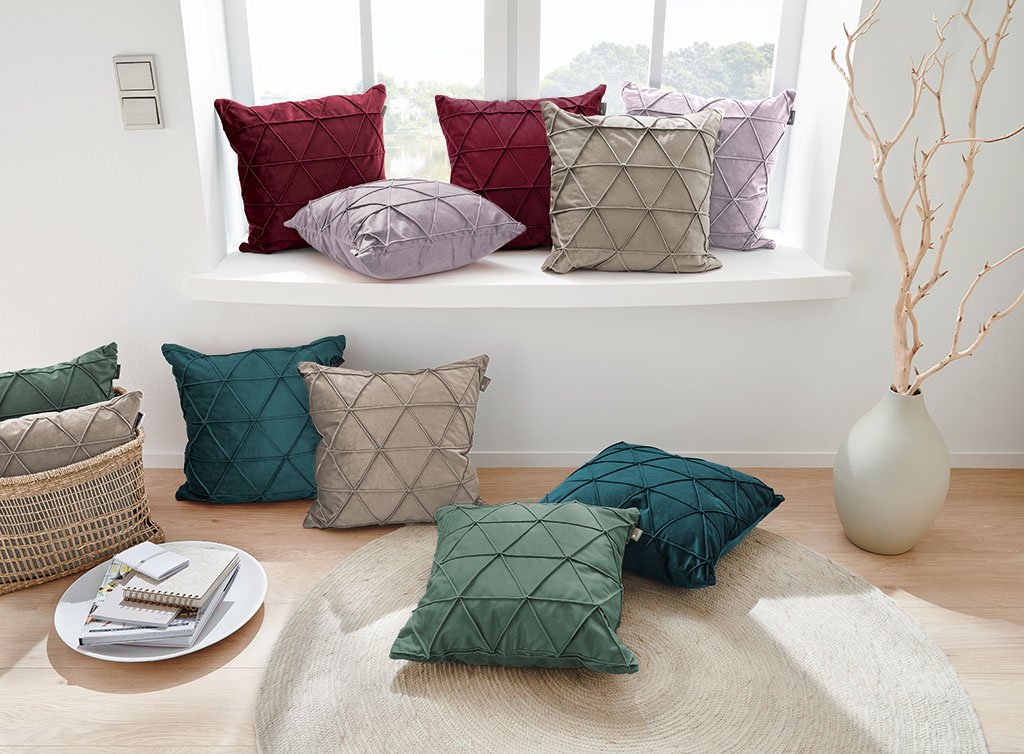 Kissen 45x45 cm GLOSS PETROL