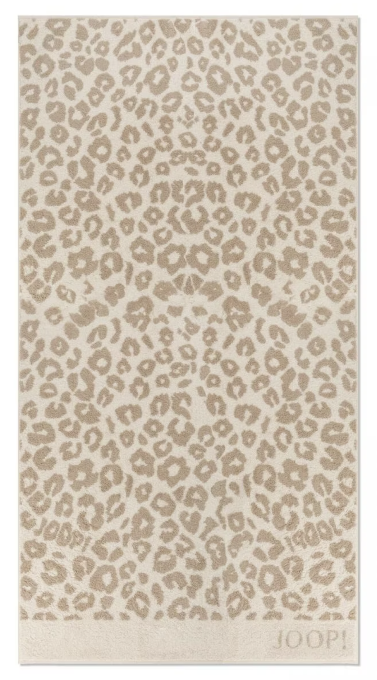 J! Joop Leo creme Duschtuch creme - Größe 80 × 150 cm – großzügiges Duschtuch für maximalen Komfort