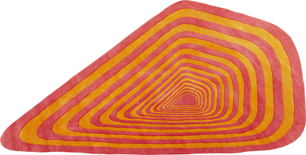 Teppich orange - 200 x 300 cm - KARE Electric Diamond Orange