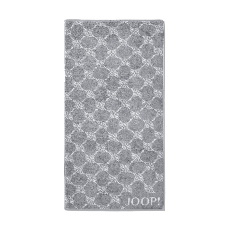  Joop J! Classic Duschtuch silber - Größe 80 × 150 cm – großzügiges Duschtuch für maximalen Komfort