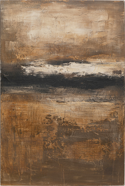 Leinwandbild mehrfarbig - 80 x 120 cm - KARE Dusty Horizon