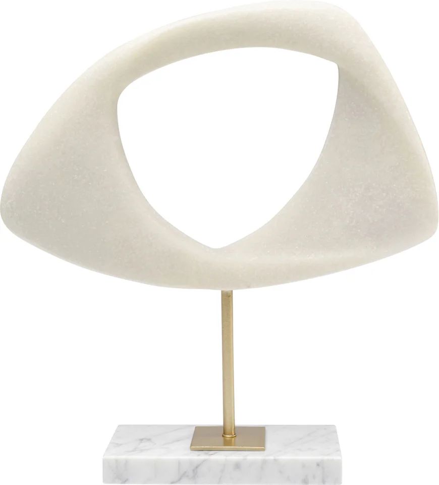 KARE Deko Objekt Soft Shape 33cm – Moderne Design-Skulptur mit organischer Form