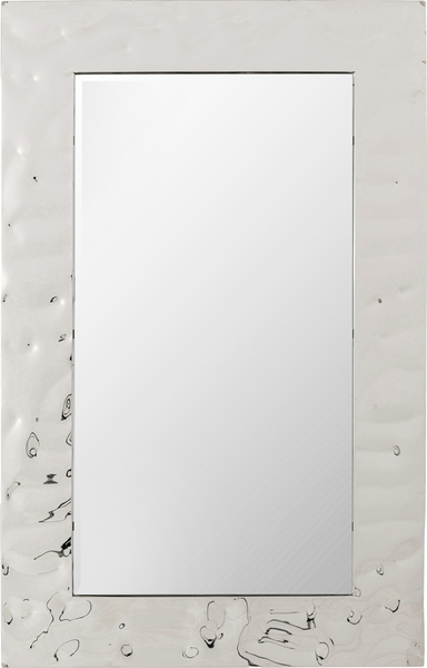 Wandspiegel silber - KARE Caldera 70x110cm