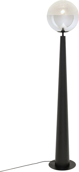 Stehleuchte schwarz - KARE Disco Ball Schwarz 163cm