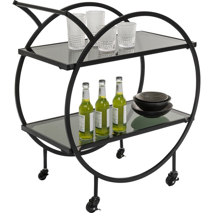 Servierwagen schwarz - KARE Loft Schwarz