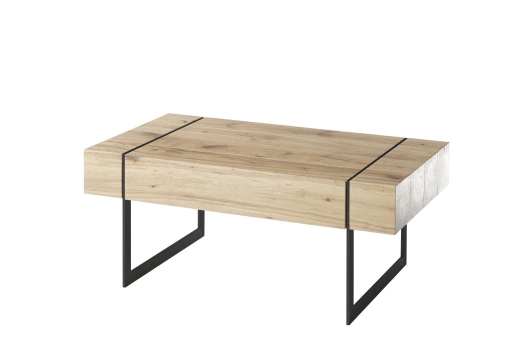 MCA furniture Couchtisch Paphos Asteiche 110 x 60 cm