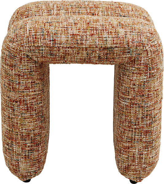 Hocker braun - KARE Lilja Melange