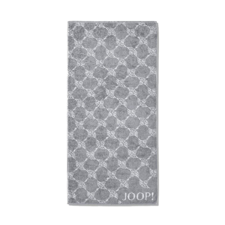  Joop J! Classic Handtuch silber - Größe 50 × 100 cm – klassische Handtuchgröße für Bad und Gäste