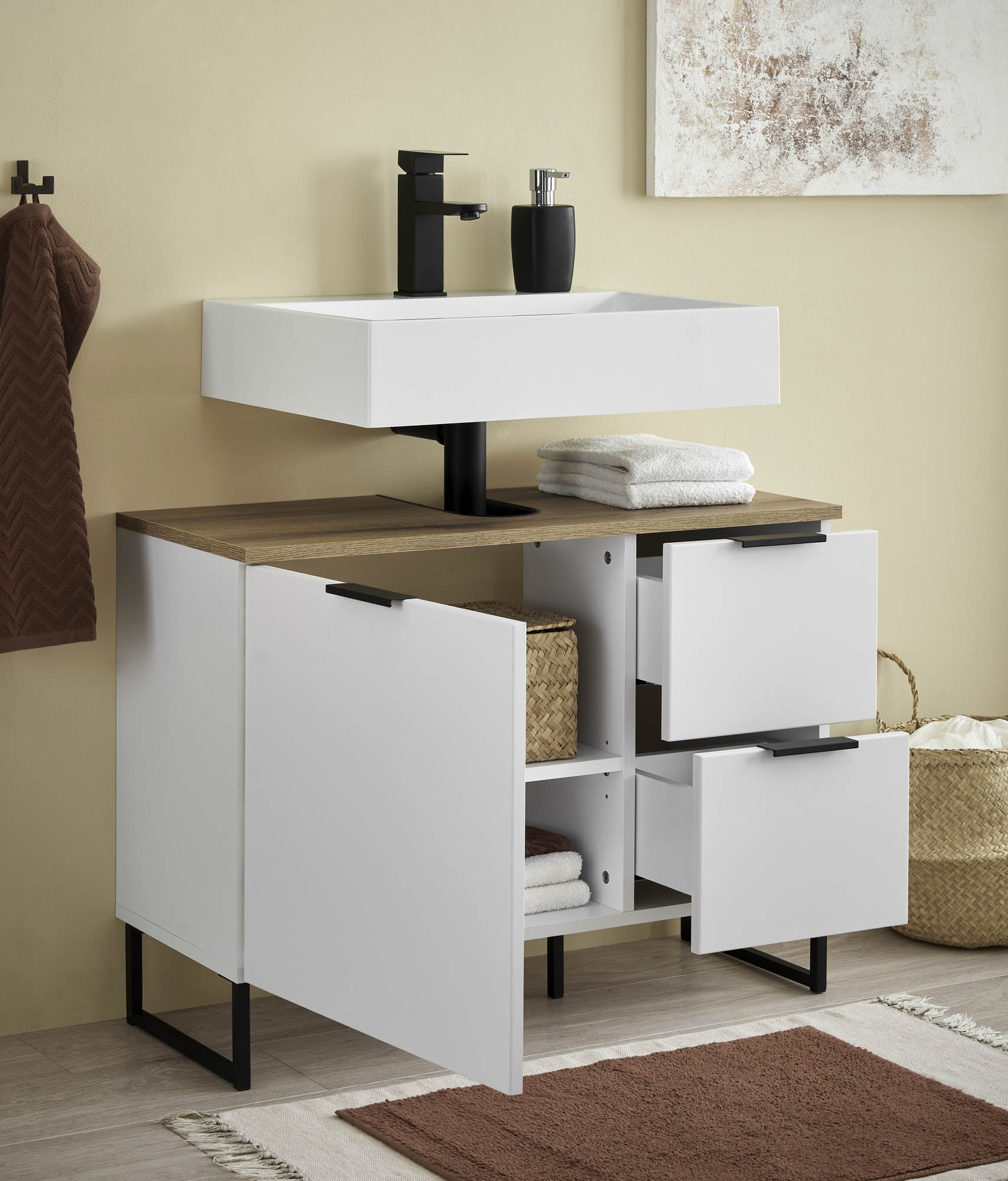 Waschbeckenunterschrank NEAPEL