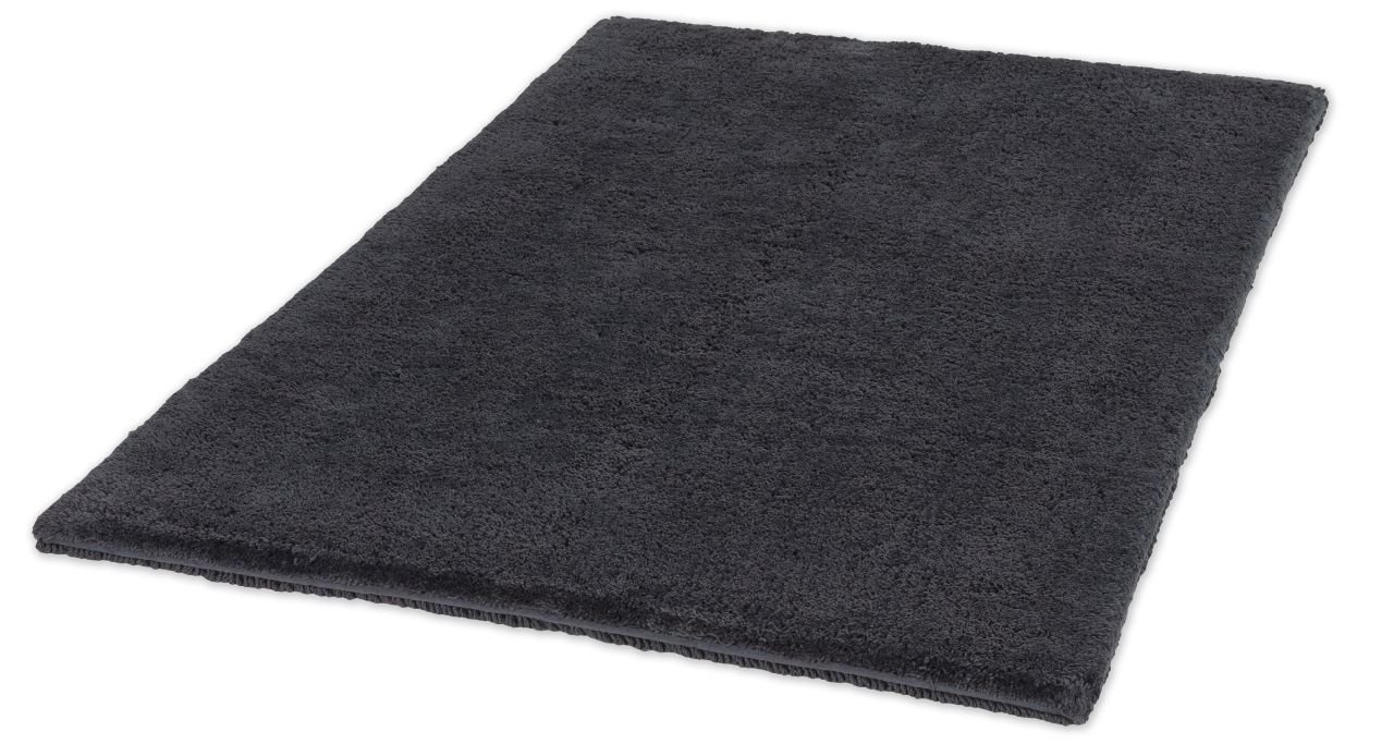 Schöner Wohnen Kollektion Badteppich Uni Anthrazit , 40 x 60 cm, 1940015190040/18858