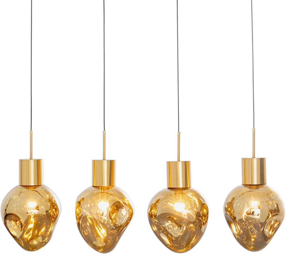 KARE Hängeleuchte Goldfarben - Supernova Amber