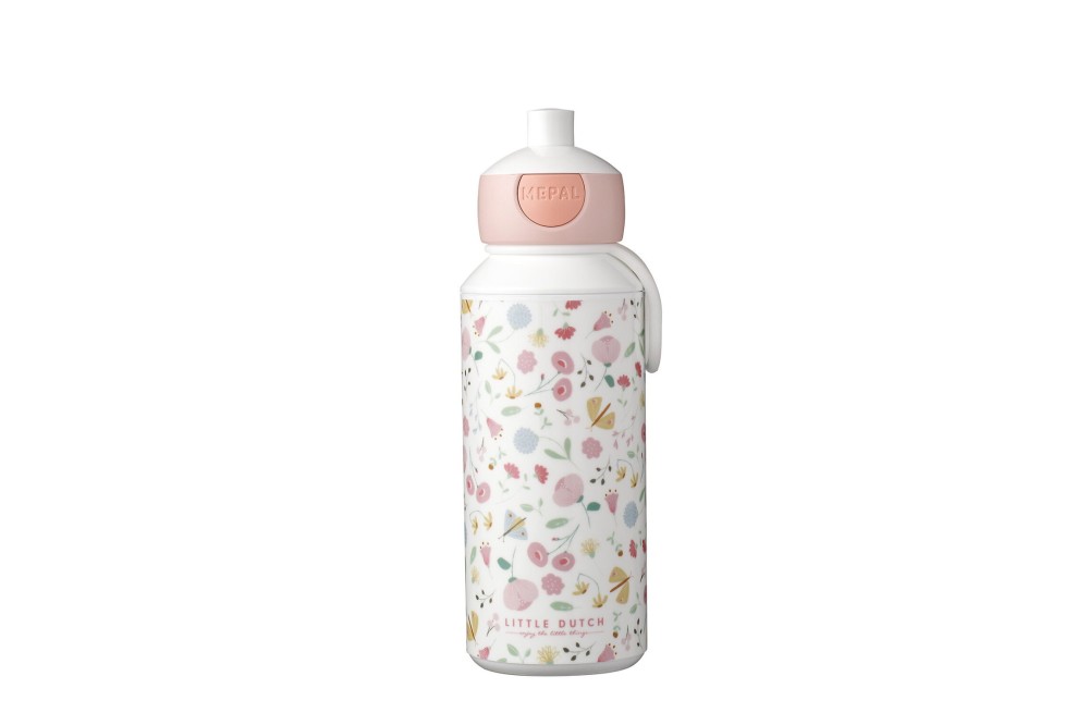 Mepal Trinkflasche Pop-up Campus 400ml Flowers & Butterflies